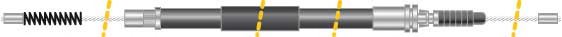 MGA CF5647 Cable, parking brake